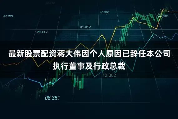最新股票配资蒋大伟因个人原因已辞任本公司执行董事及行政总裁