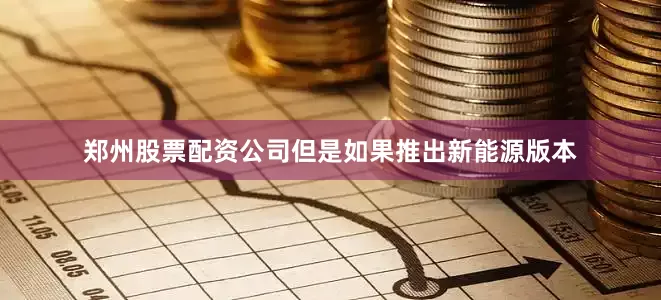 郑州股票配资公司但是如果推出新能源版本