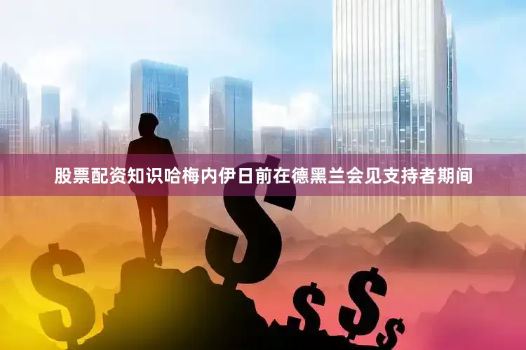 股票配资知识哈梅内伊日前在德黑兰会见支持者期间